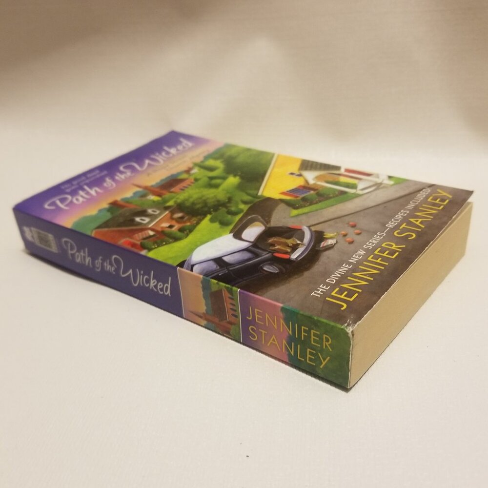 NWT Path of the Wicked, Jennifer Stanley mystery w recipes - Picture 3 of 4